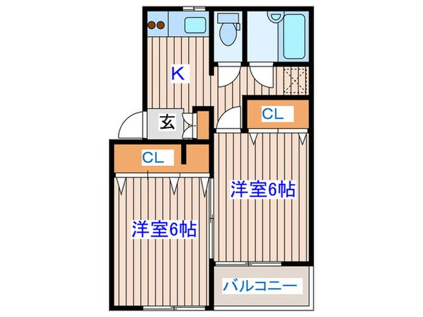 第十一ショ－ケ－ビルの物件間取画像